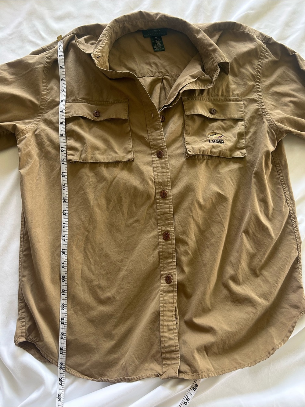 Vintage Ralph Lauren Outdoor / Fly-Fishing Utility Button-Down Shirt - Picture 6 of 6